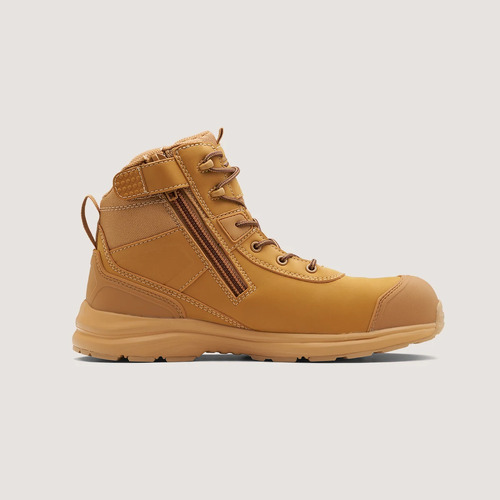 WORKWEAR, SAFETY & CORPORATE CLOTHING SPECIALISTS - 796 - Wheat microfibre anti-static safety hiker - composite toe cap