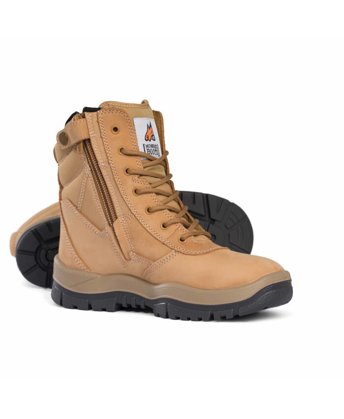 High Leg ZipSider Boot Wheat Footwear Mongrel Boots