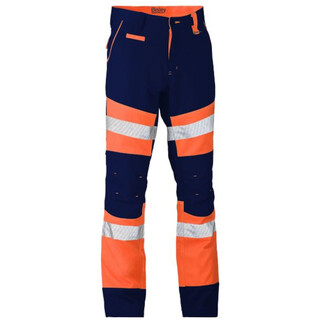 WORKWEAR, SAFETY & CORPORATE CLOTHING SPECIALISTS - TAPED BIOMOTION TWO TONE PANTS