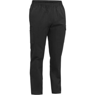 WORKWEAR, SAFETY & CORPORATE CLOTHING SPECIALISTS - STRETCH COTTON DRILL ELASTIC WAIST CARGO PANT