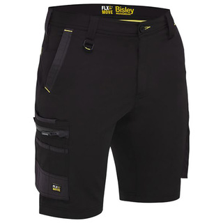 WORKWEAR, SAFETY & CORPORATE CLOTHING SPECIALISTS - FLX & MOVE  4-WAY STRETCH ZIP CARGO SHORT