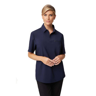 WORKWEAR, SAFETY & CORPORATE CLOTHING SPECIALISTS - City Active 4-Way Stretch Polo - Mens