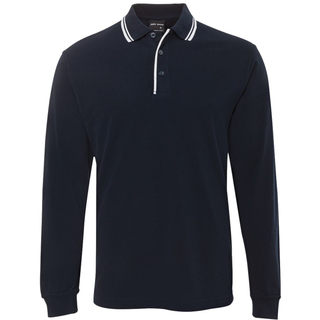 WORKWEAR, SAFETY & CORPORATE CLOTHING SPECIALISTS - JB's L/S CONTRAST POLO