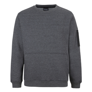WORKWEAR, SAFETY & CORPORATE CLOTHING SPECIALISTS - JB's 350 PREMIUM TRADE CREW NECK FLEECE