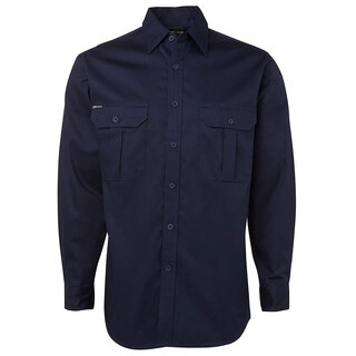 WORKWEAR, SAFETY & CORPORATE CLOTHING SPECIALISTS - JB's L/S 190G WORK SHIRT