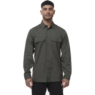 WORKWEAR, SAFETY & CORPORATE CLOTHING SPECIALISTS - WORKCOOL - MENS LONG SLEEVE SHIRT