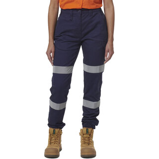 WORKWEAR, SAFETY & CORPORATE CLOTHING SPECIALISTS - WOMENS STRETCH BIO MOTION CUFF PANT