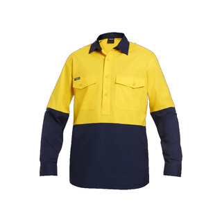 WORKWEAR, SAFETY & CORPORATE CLOTHING SPECIALISTS - Workcool - Workcool 2 Spliced Closed Front Shirt L/S