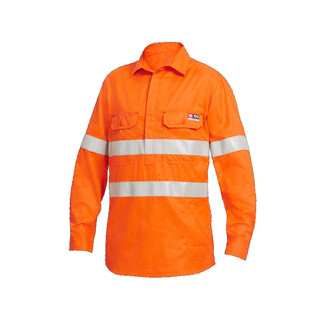WORKWEAR, SAFETY & CORPORATE CLOTHING SPECIALISTS - FR CF SHIRT LS HV TP