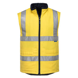 WORKWEAR, SAFETY & CORPORATE CLOTHING SPECIALISTS - Day/Night 100% Cotton Reversible Vest (Old WWV278)