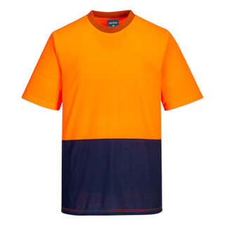 WORKWEAR, SAFETY & CORPORATE CLOTHING SPECIALISTS - Hi-Vis Two Tone T-Shirt S/S