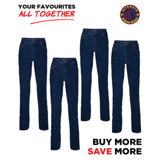 WORKWEAR, SAFETY & CORPORATE CLOTHING SPECIALISTS - Ladies Stretch Denim Jeans