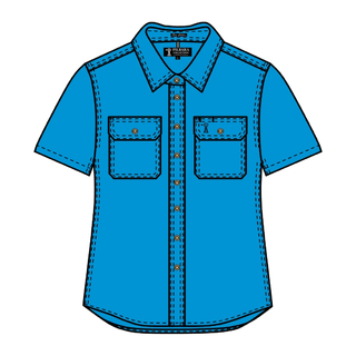 WORKWEAR, SAFETY & CORPORATE CLOTHING SPECIALISTS - Women's Pilbara Open Front S/S Shirt