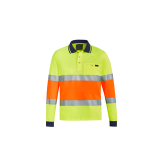 WORKWEAR, SAFETY & CORPORATE CLOTHING SPECIALISTS - Unisex Hi Vis Bio Motion Taped Polo