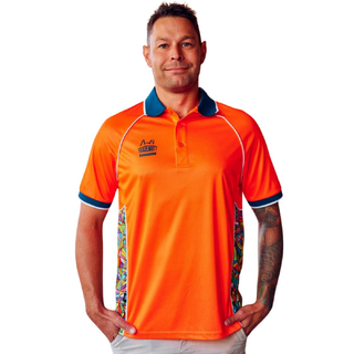 WORKWEAR, SAFETY & CORPORATE CLOTHING SPECIALISTS - Unisex RPET Bonza Orange Polo