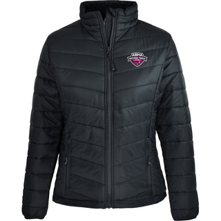 WORKWEAR, SAFETY & CORPORATE CLOTHING SPECIALISTS - Lady Buller Puffer Jkt (Inc Emb Logo Front Left Chest The National finals logo (Pink)