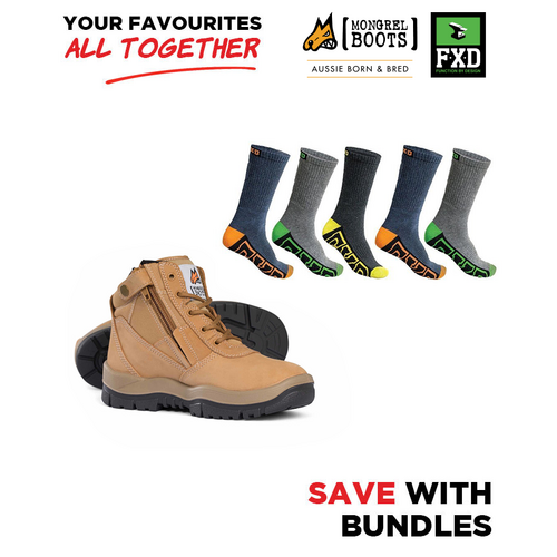 WORKWEAR, SAFETY & CORPORATE CLOTHING SPECIALISTS - Mongrel & FXD Bundle 1
