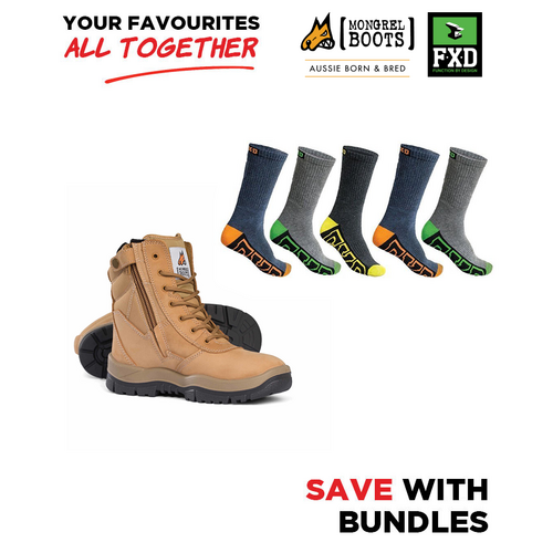 WORKWEAR, SAFETY & CORPORATE CLOTHING SPECIALISTS - Mongrel & FXD Bundle 2