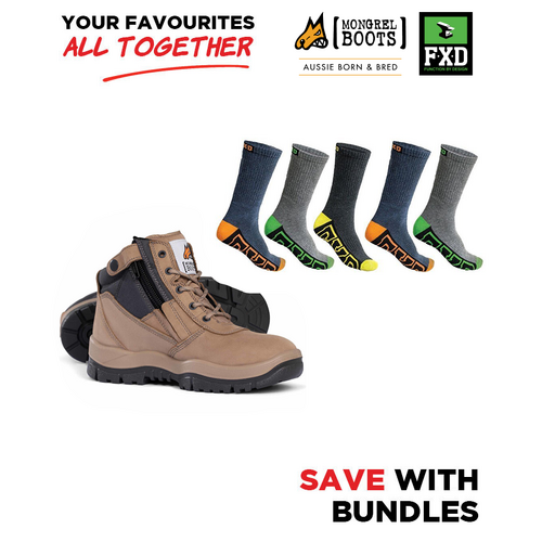 WORKWEAR, SAFETY & CORPORATE CLOTHING SPECIALISTS - Mongrel & FXD Bundle 3