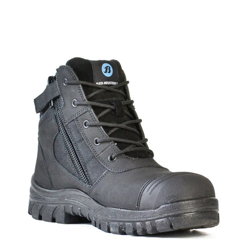 WORKWEAR, SAFETY & CORPORATE CLOTHING SPECIALISTS - Naturals - Black Zippy Boot