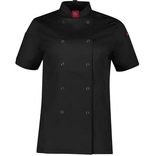 WORKWEAR, SAFETY & CORPORATE CLOTHING SPECIALISTS - Zest Ladies S/S Chef Jacket