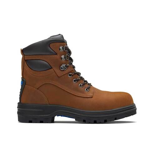 WORKWEAR, SAFETY & CORPORATE CLOTHING SPECIALISTS - 143 - XFOOT TPU RANGE - Crazy Horse water resistant 150mm lace up boot