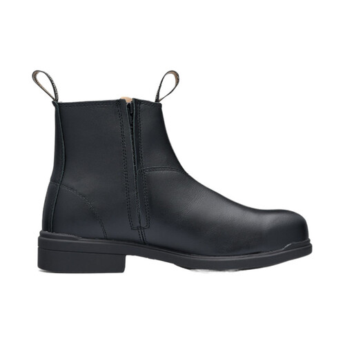 WORKWEAR, SAFETY & CORPORATE CLOTHING SPECIALISTS - 783 - EXECUTIVE RANGE - Classic black leather zip sided, dress safety boot