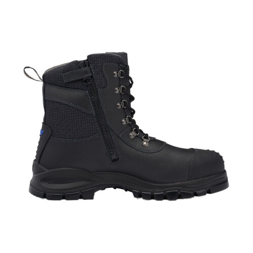 WORKWEAR, SAFETY & CORPORATE CLOTHING SPECIALISTS - 982 - Specialty Applications - Black Chemical Resistant Boot with Toe Guard