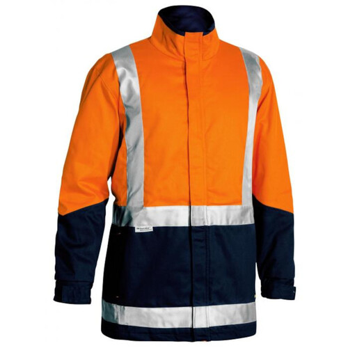 WORKWEAR, SAFETY & CORPORATE CLOTHING SPECIALISTS - TAPED HI VIS 3 IN 1 DRILL JACKET