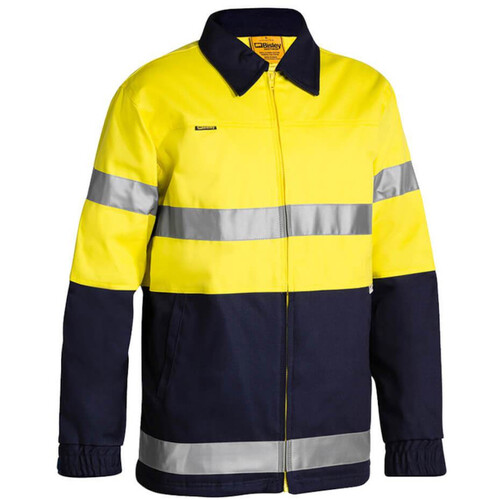 WORKWEAR, SAFETY & CORPORATE CLOTHING SPECIALISTS - 3M TAPED HI VIS DRILL JACKET