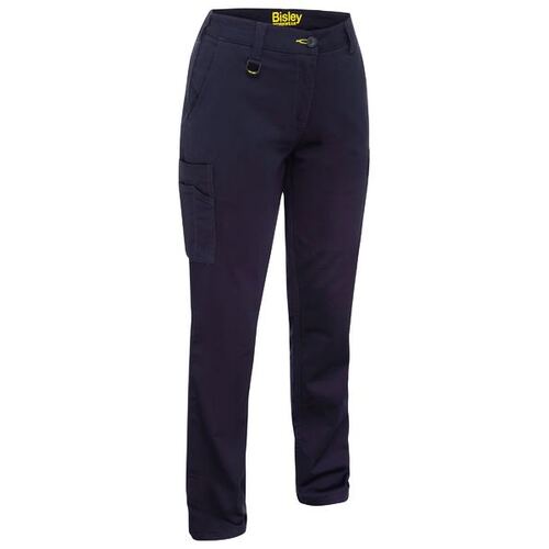 WORKWEAR, SAFETY & CORPORATE CLOTHING SPECIALISTS - WOMENS STRETCH COTTON CARGO PANTS