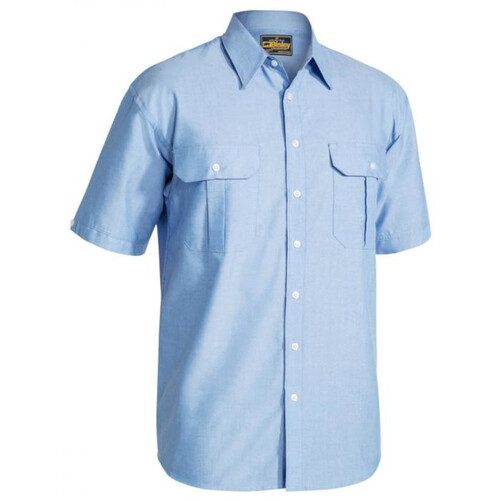 WORKWEAR, SAFETY & CORPORATE CLOTHING SPECIALISTS - OXFORD SHIRT - SHORT SLEEVE