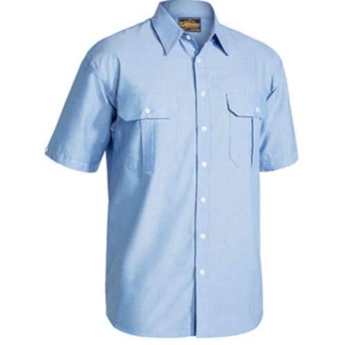 WORKWEAR, SAFETY & CORPORATE CLOTHING SPECIALISTS - OXFORD SHIRT - SHORT SLEEVE