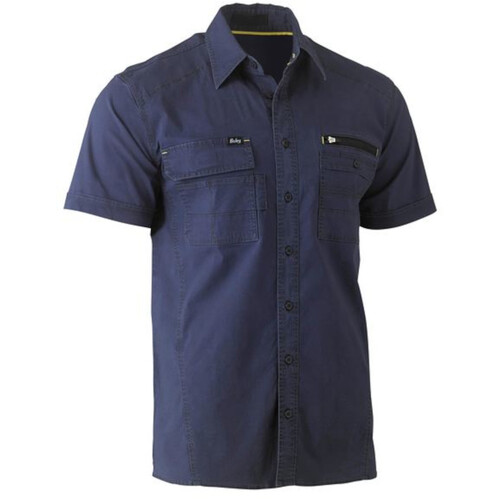 WORKWEAR, SAFETY & CORPORATE CLOTHING SPECIALISTS - FLEX & MOVE??TILITY SHIRT - SHORT SLEEVE