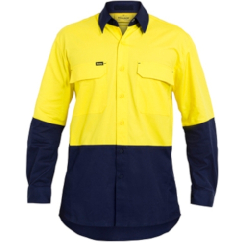 WORKWEAR, SAFETY & CORPORATE CLOTHING SPECIALISTS - X Airflow™ Ripstop Hi Vis Shirt - Long Sleeve