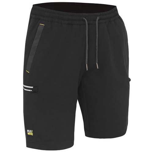 WORKWEAR, SAFETY & CORPORATE CLOTHING SPECIALISTS - FLX & MOVE  4-WAY STRETCH ELASTIC WAIST CARGO SHORT