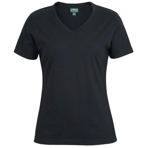 WORKWEAR, SAFETY & CORPORATE CLOTHING SPECIALISTS - C OF C LADIES V NECK TEE