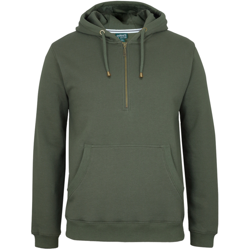 WORKWEAR, SAFETY & CORPORATE CLOTHING SPECIALISTS - C OF C 1/2 BRASS ZIP HOODIE