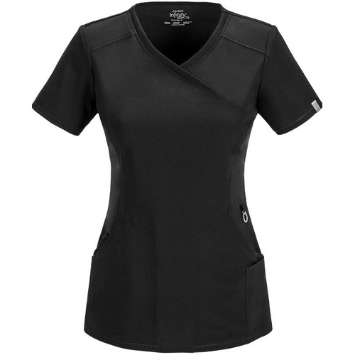 WORKWEAR, SAFETY & CORPORATE CLOTHING SPECIALISTS - Infinity - MOCK WRAP TOP