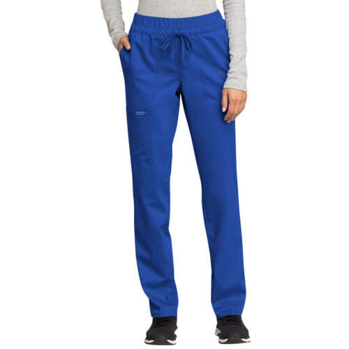 WORKWEAR, SAFETY & CORPORATE CLOTHING SPECIALISTS - Revolution - HIGH WAISTED KNIT BAND TAPERED WOMEN'S PANT, REGULAR LENGTH