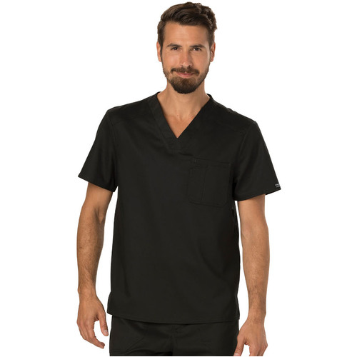 WORKWEAR, SAFETY & CORPORATE CLOTHING SPECIALISTS - Revolution - Men's Single Chest) Pocket V-Neck Top