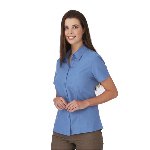 WORKWEAR, SAFETY & CORPORATE CLOTHING SPECIALISTS - Ezylin Short Sleeve Shirt - Ladies