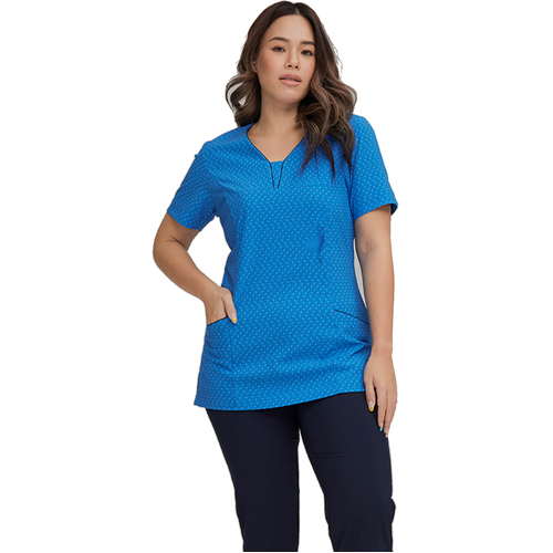 WORKWEAR, SAFETY & CORPORATE CLOTHING SPECIALISTS - Heart Print Tunic - Ladies