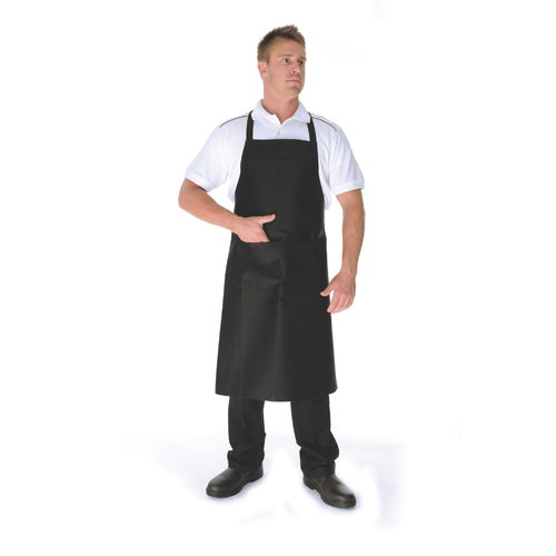 WORKWEAR, SAFETY & CORPORATE CLOTHING SPECIALISTS - 200gsm Polyester Cotton Full Bib With Pocket