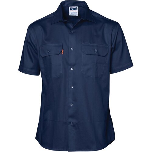 WORKWEAR, SAFETY & CORPORATE CLOTHING SPECIALISTS - Cool-Breeze Work Shirt - Short Sleeve