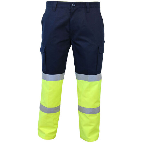 WORKWEAR, SAFETY & CORPORATE CLOTHING SPECIALISTS - 2Tone Biomotion Taped Cargo Pants