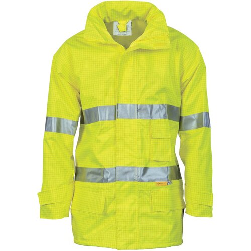 WORKWEAR, SAFETY & CORPORATE CLOTHING SPECIALISTS - HiVis Breathable Anti-Static Jacket with 3M R/Tape