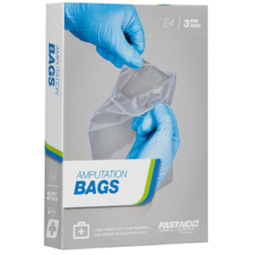 WORKWEAR, SAFETY & CORPORATE CLOTHING SPECIALISTS - AMPUTATION BAGS, LARGE, MEDIUM AND SMALL, 1PK