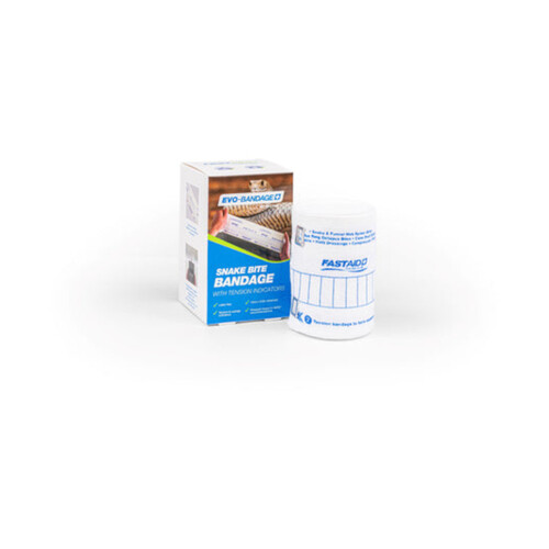 WORKWEAR, SAFETY & CORPORATE CLOTHING SPECIALISTS - EVO-BANDAGE PREMIUM SNAKE BITE BANDAGE, 10CM, LATEX FREE