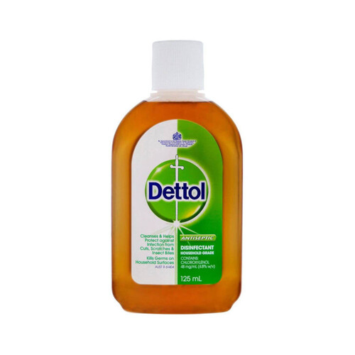 WORKWEAR, SAFETY & CORPORATE CLOTHING SPECIALISTS - DISCONTINUED - DETTOL ANTISEPTIC LIQUID, 125ML BOTTLE, 6PK